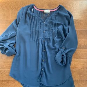 Altard State Tunic Chiffon Blouse Never Worn